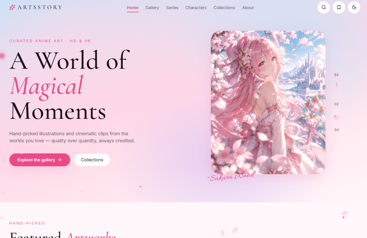 ArtX Dev & ArtStory — client case study hero